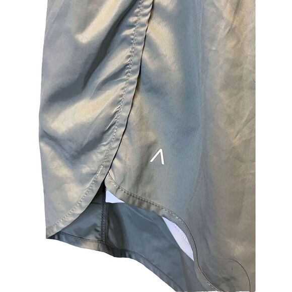 ACTA Womens Running Shorts Size Large Green Elastic Waistband 2.5” Inseam Pocket - Picture 9 of 10